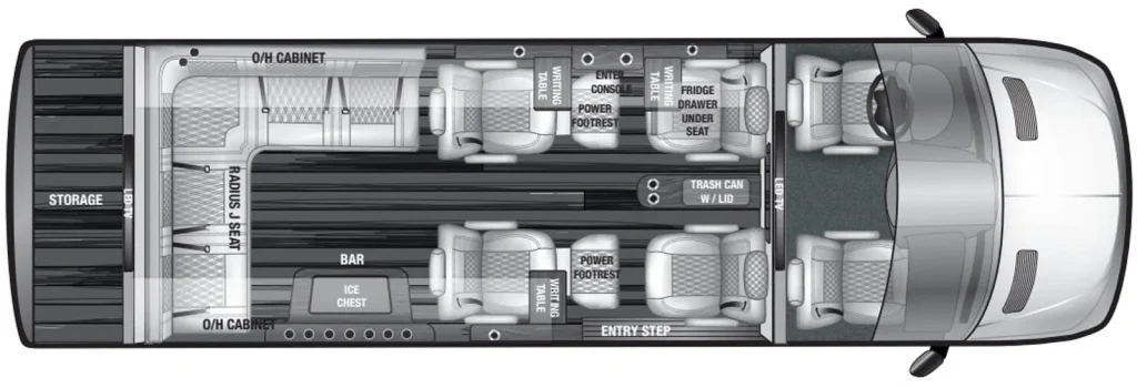 OGV V-Drive 10RJ floor map